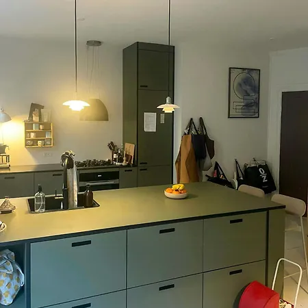 בית נופש Raekkehus Med Baggard Naer Skjolds Plads *